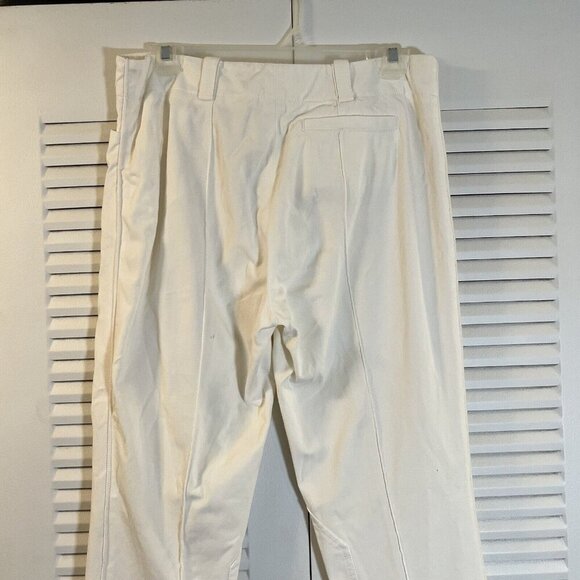 ETRO Ecru White Cotton Blend Pants‎ Size 42/ US Size 8 - Picture 9 of 16